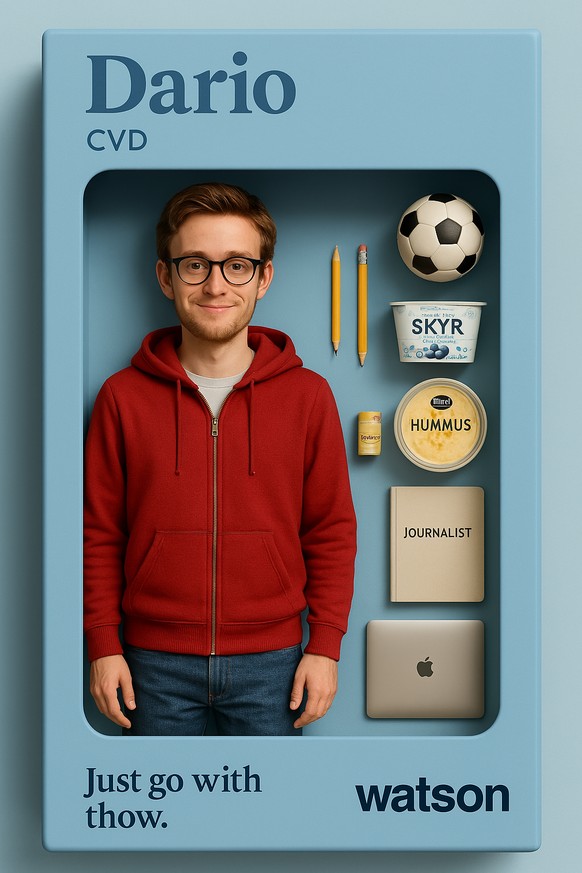 Dario als Actionfigur.